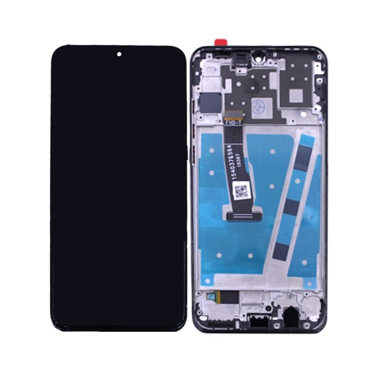 Touch+Display with Frame Huawei P30 Lite/Nova 4E 6.15" 24MP Black